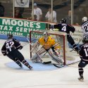 While playing with the Stingrays, Caps prospect Philipp Grubauer wears the Golden Goalie jersey. (Ben Sumner)