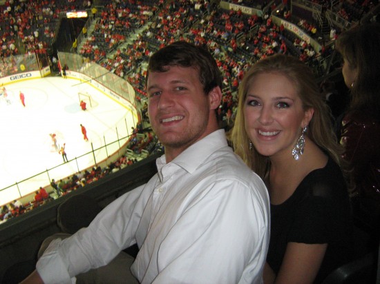 Miss D.C., Jennifer Corey, right, with Casey Bassett.
