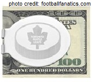 Maple Leafs money clip