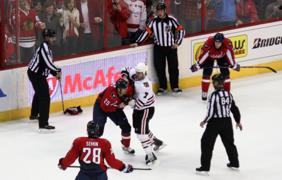 hockey fight