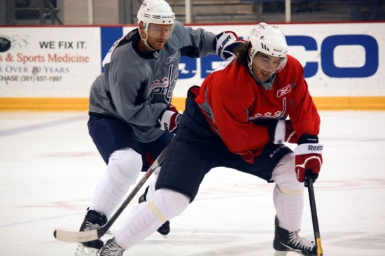 Jeff Halpern and Mathieu Perreault Jeff Halpern and Mathieu Perreault