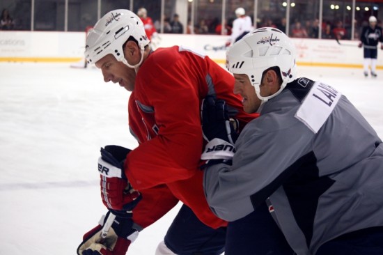 IMG_7097 Mike Knuble and Brooks Laich