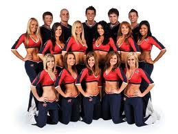 Columbus Blue Jackets Ice Girls and Cannon Crew