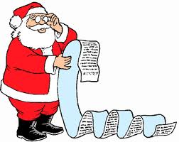 Santa checks his nice list