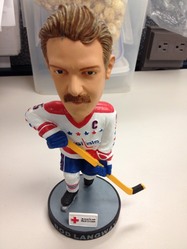 rod langway bobblehead